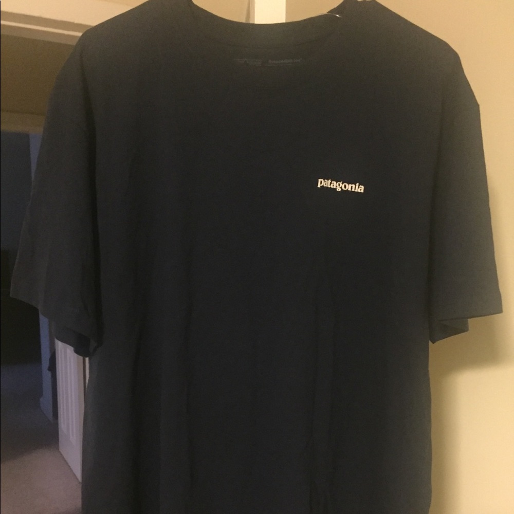 patagonia T-shirt navy